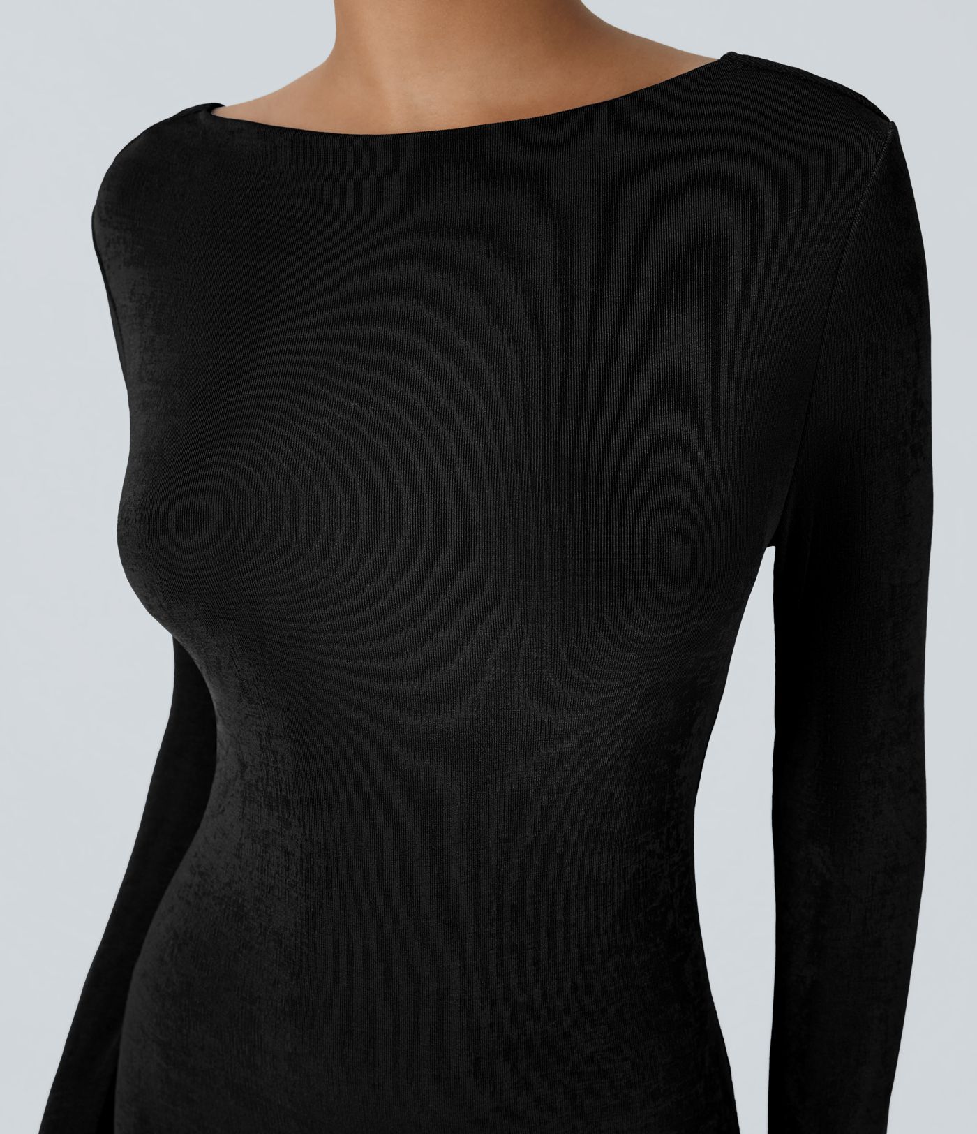 Backless Lace Up Long Sleeve Mermaid Maxi Christmas Party Dress