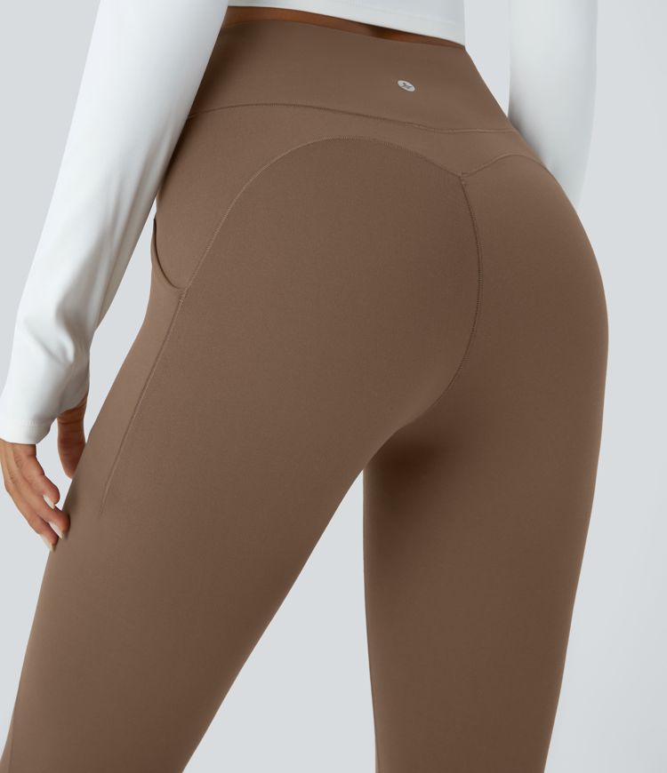 SoftlyZero™ High Waisted Pocket 7/8 Yoga Leggings-UPF50+