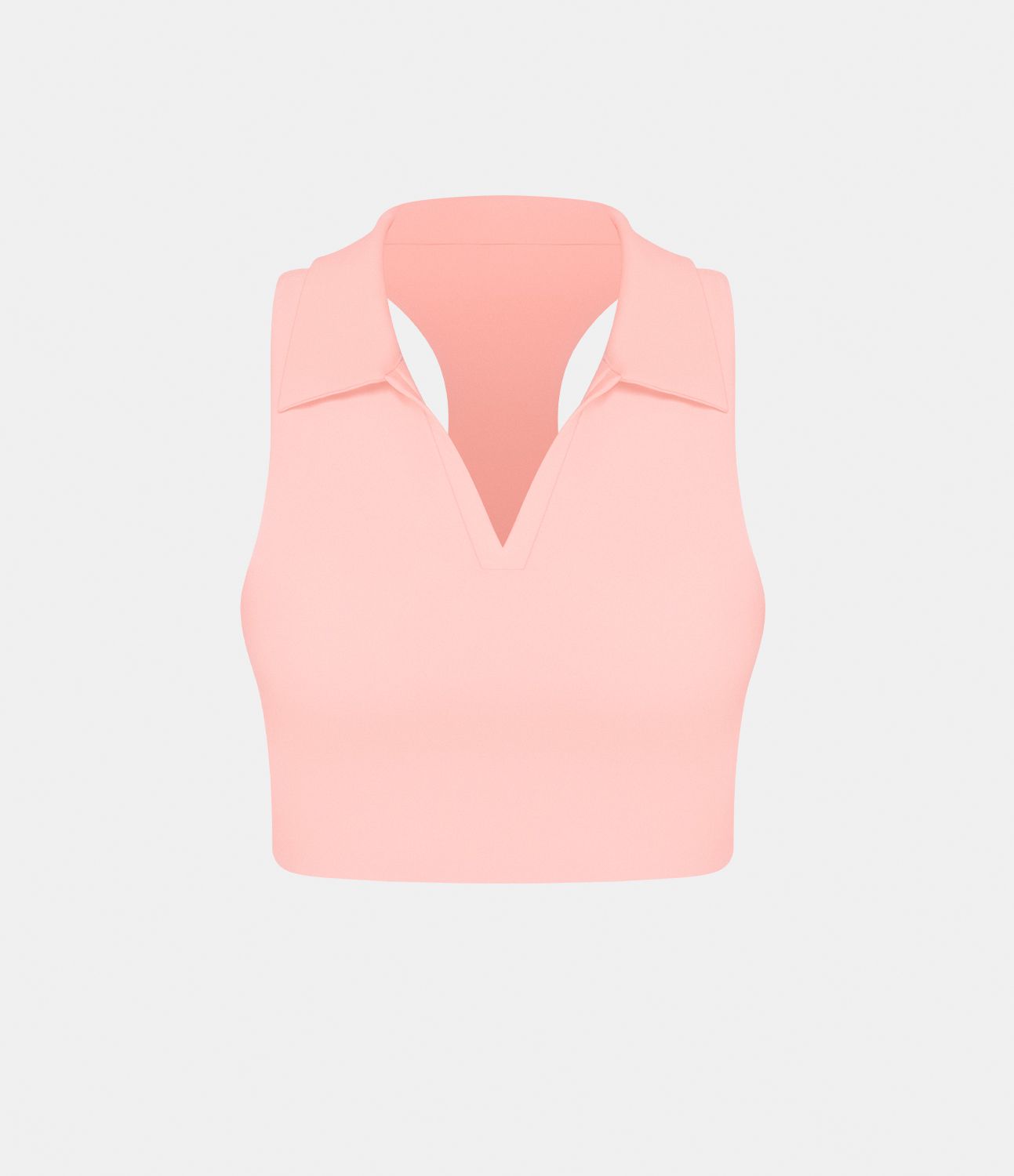 Softlyzero™ Tank Top tirante tenis recortada espalda racerback cuello