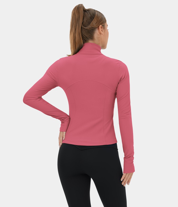 Women’s Patitoff® Flow Pet Hair Resistant Stand Collar Zipper Side