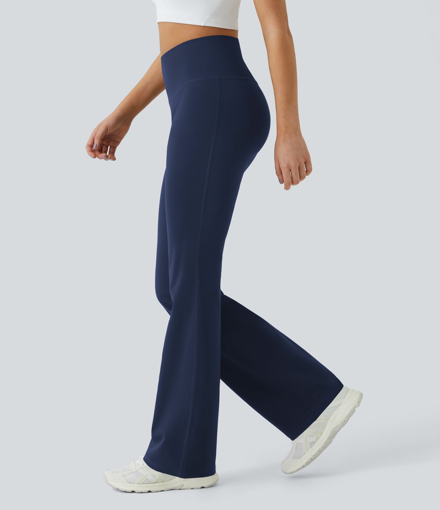 DayStretch High Waisted Pocket Plain Leggings