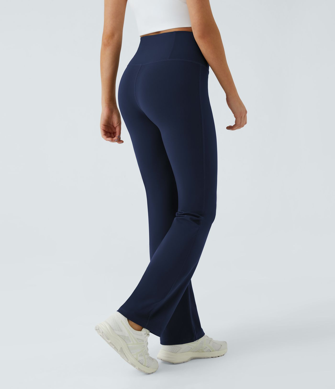 DayStretch High Waisted Pocket Plain Leggings