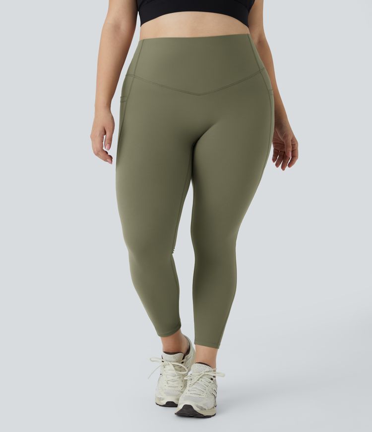 Halara UltraSculpt™ High Waisted Tummy Control Pocket Shaping Training Plus Size Leggings