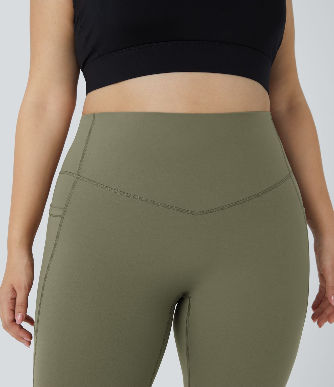 Halara UltraSculpt™ High Waisted Tummy Control Pocket Shaping Training Plus Size Leggings