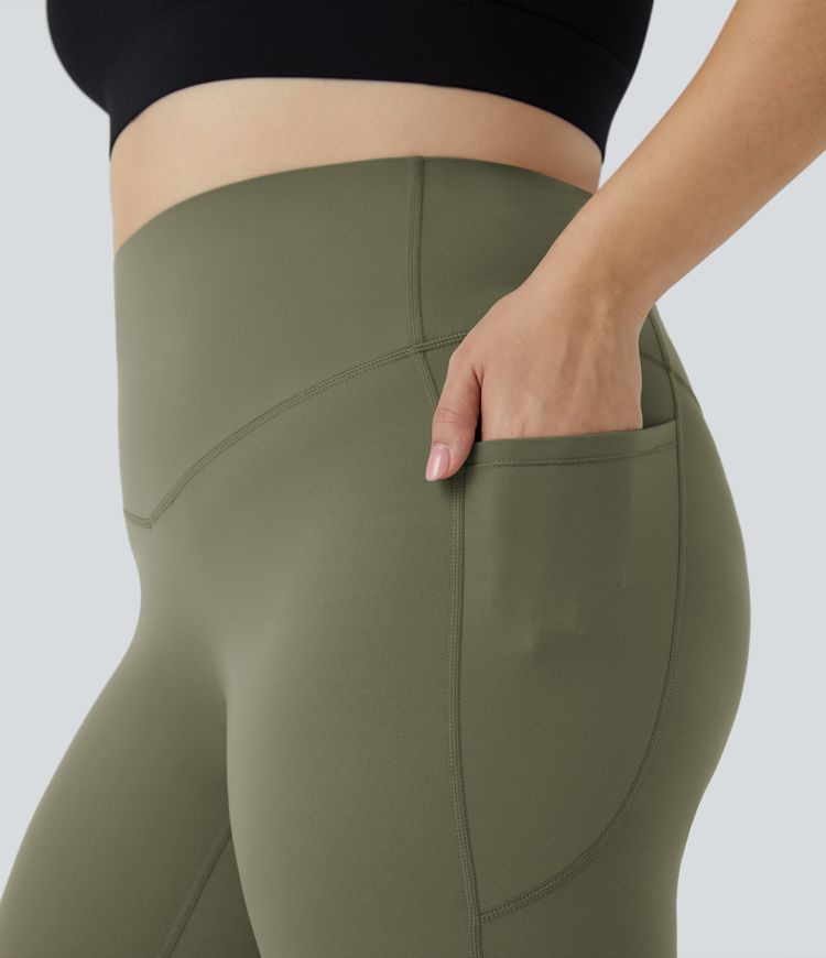 Halara UltraSculpt™ High Waisted Tummy Control Pocket Shaping Training Plus Size Leggings