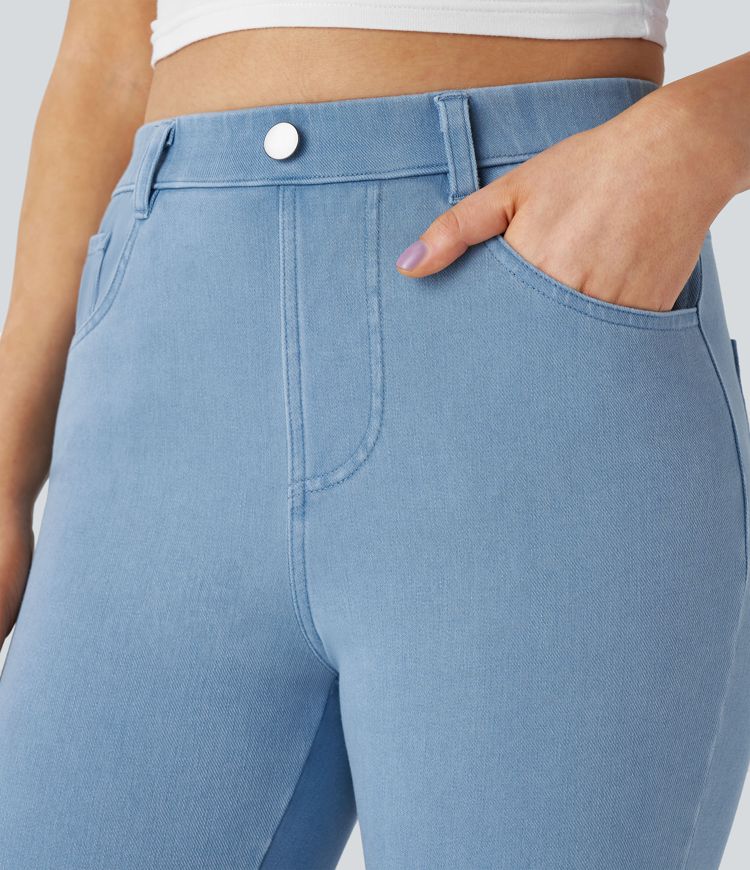 Halara Flex™ High Waisted Pockets Denim Work Leggings