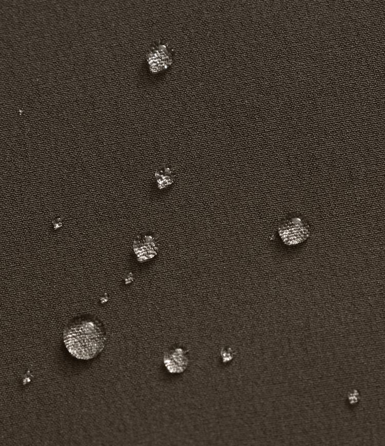 Pantalón senderismo tiro alto repelente agua cinturón bolsillo lateral cremallera pierna recta cordón ajustable