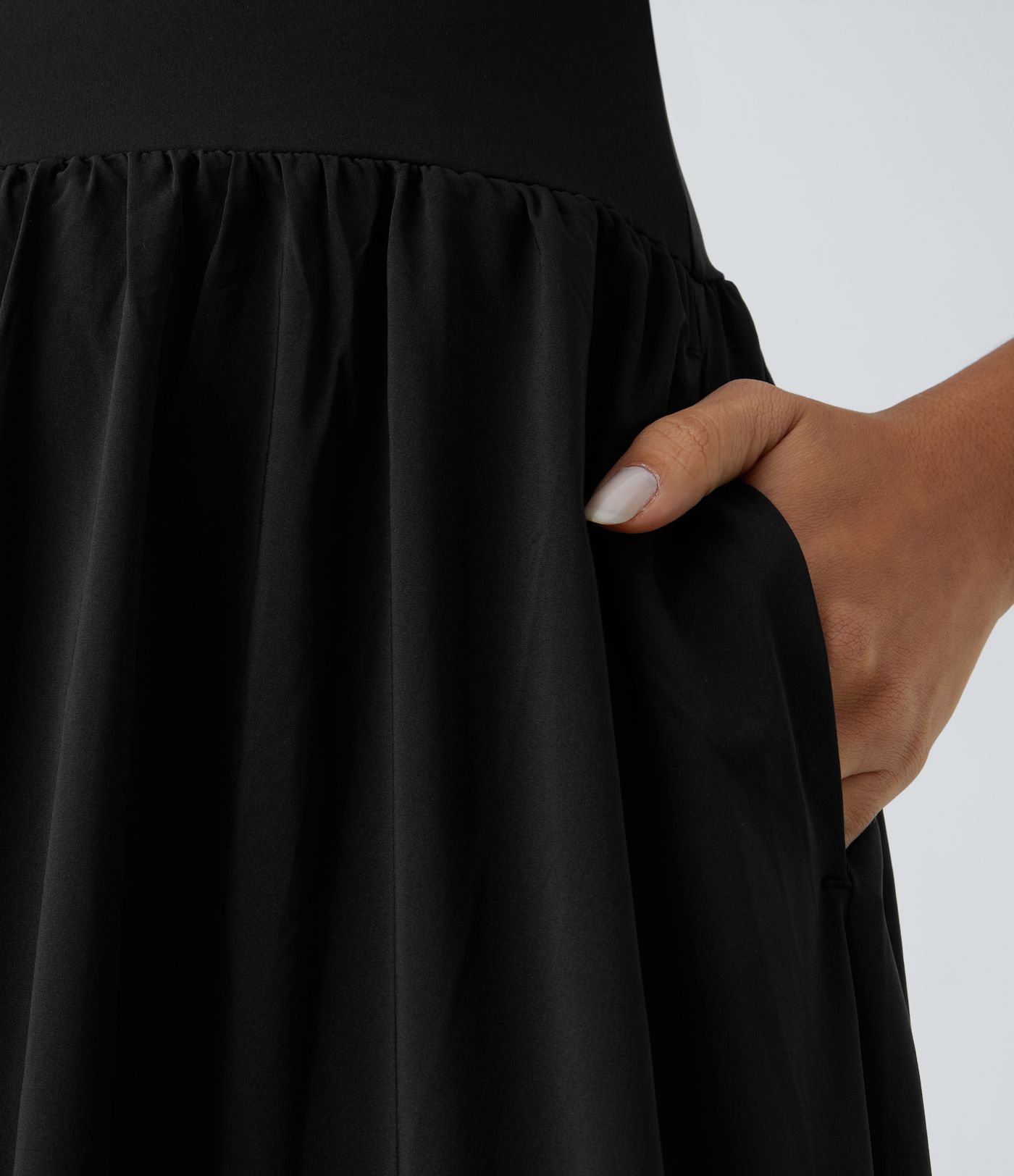 Breezeful™ Pocket Flowy Flare Maxi Quick Dry Casual Slip Dress