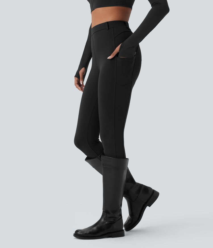 DayStretch High Waisted Pocket Lacquer Line Leggings