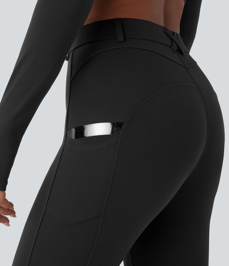 DayStretch High Waisted Pocket Lacquer Line Leggings