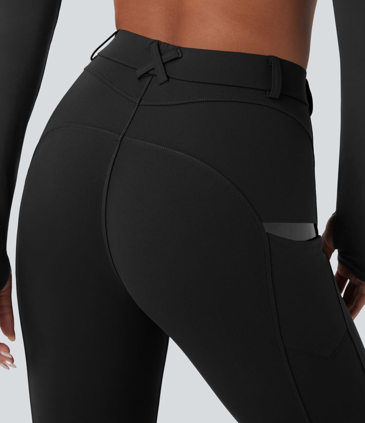 DayStretch High Waisted Pocket Lacquer Line Leggings