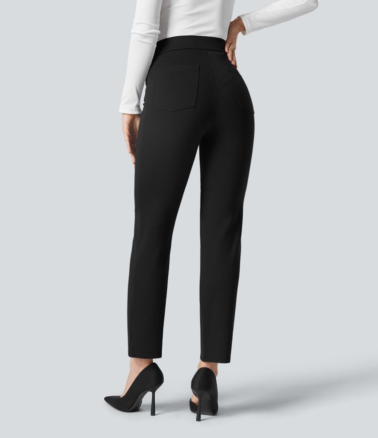 Halara Flex™ High Waisted Pockets Ankle Length Suit Work Pants