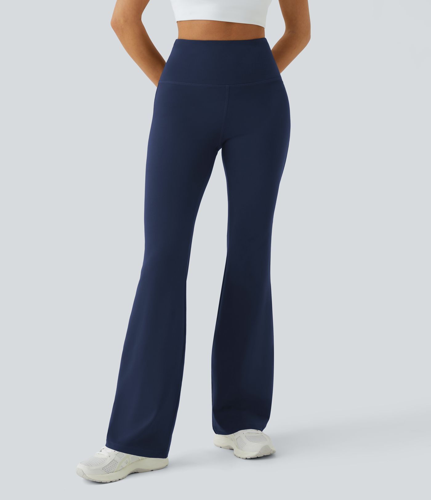 DayStretch High Waisted Pocket Plain Leggings
