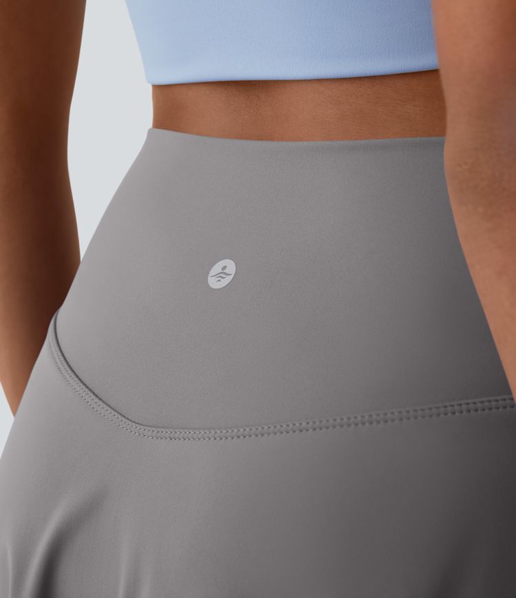 Everyday Softlyzero™ Airy Crossover 2-in-1-Mini-Tennisrock mit Seitentaschen-Lucid