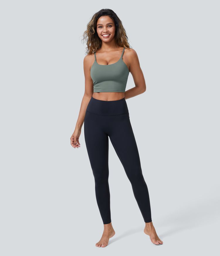 Patitoff™ 2.0 Pet Hair Resistant Padded Cropped Yoga Cami