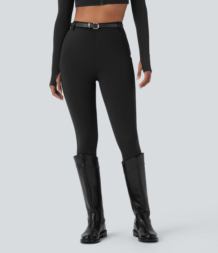 DayStretch High Waisted Pocket Lacquer Line Leggings