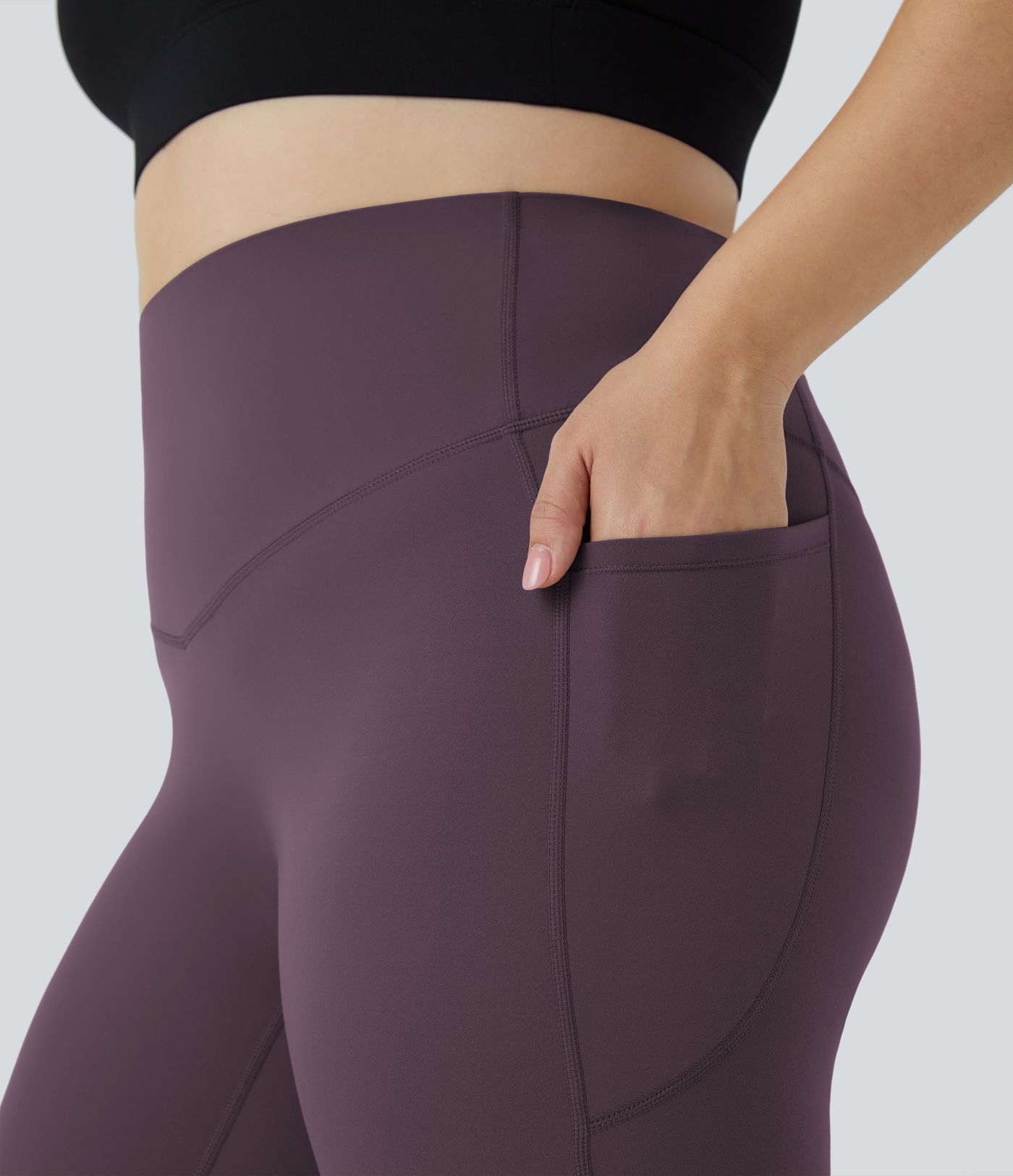Halara UltraSculpt™ High Waisted Tummy Control Pocket Shaping Training Plus Size Leggings