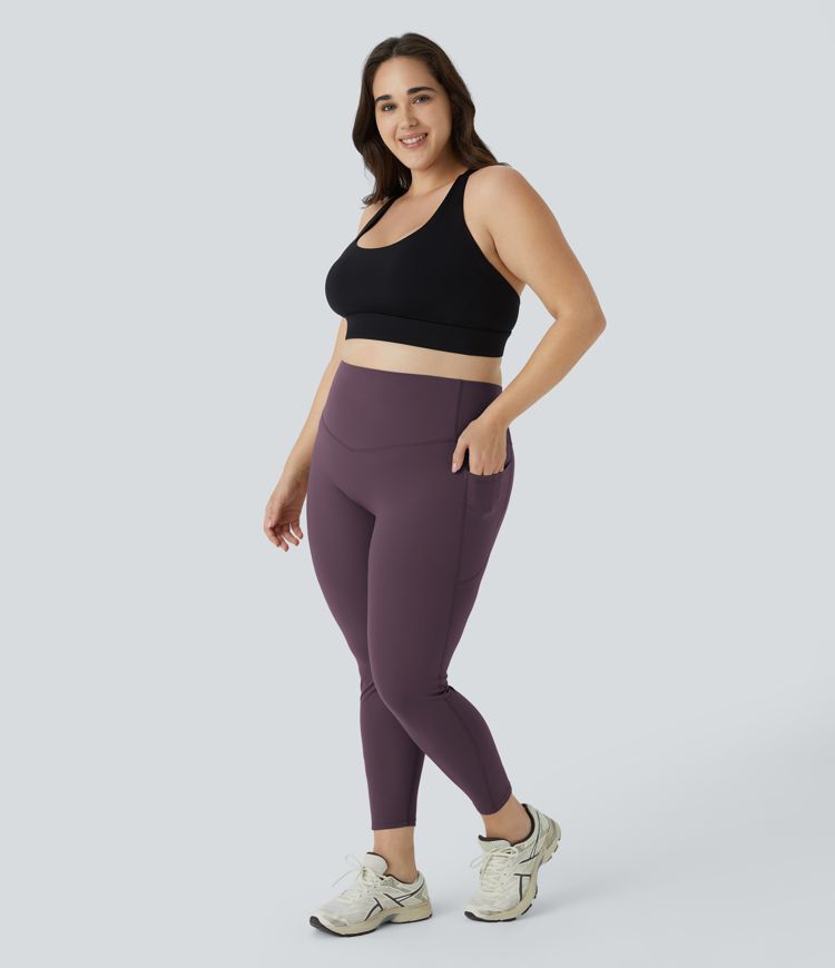 Halara UltraSculpt™ High Waisted Tummy Control Pocket Shaping Training Plus Size Leggings