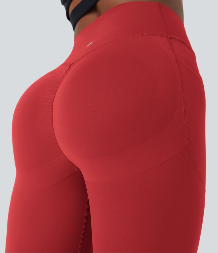 Halara UltraSculpt™ High Waisted Scrunch Butt Lifting Tummy Control Pocket Shaping Training Leggings