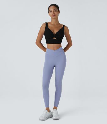 Brassière yoga SoftlyZero™ Airy maintien léger découpes toucher frais A-C - UPF50+
