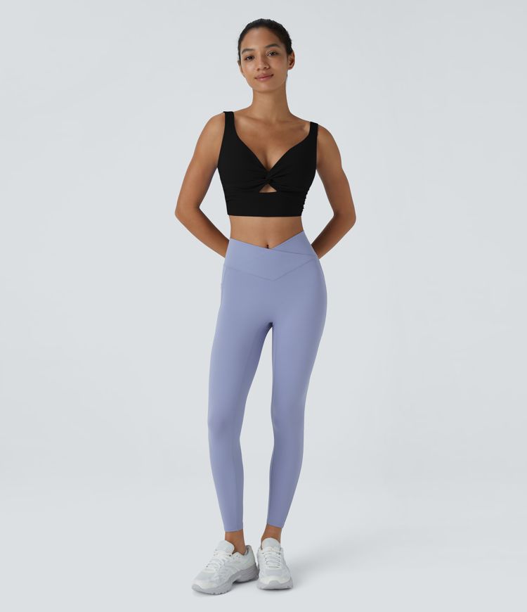 Brassière yoga SoftlyZero™ Airy maintien léger découpes toucher frais A-C - UPF50+