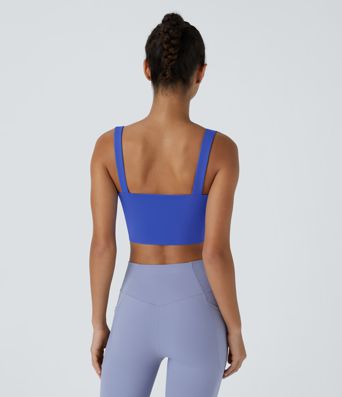 SoftlyZero™ Airy Low Support Cut Out Cool Touch Yoga Sports Bra-UPF50+ A-D Cups