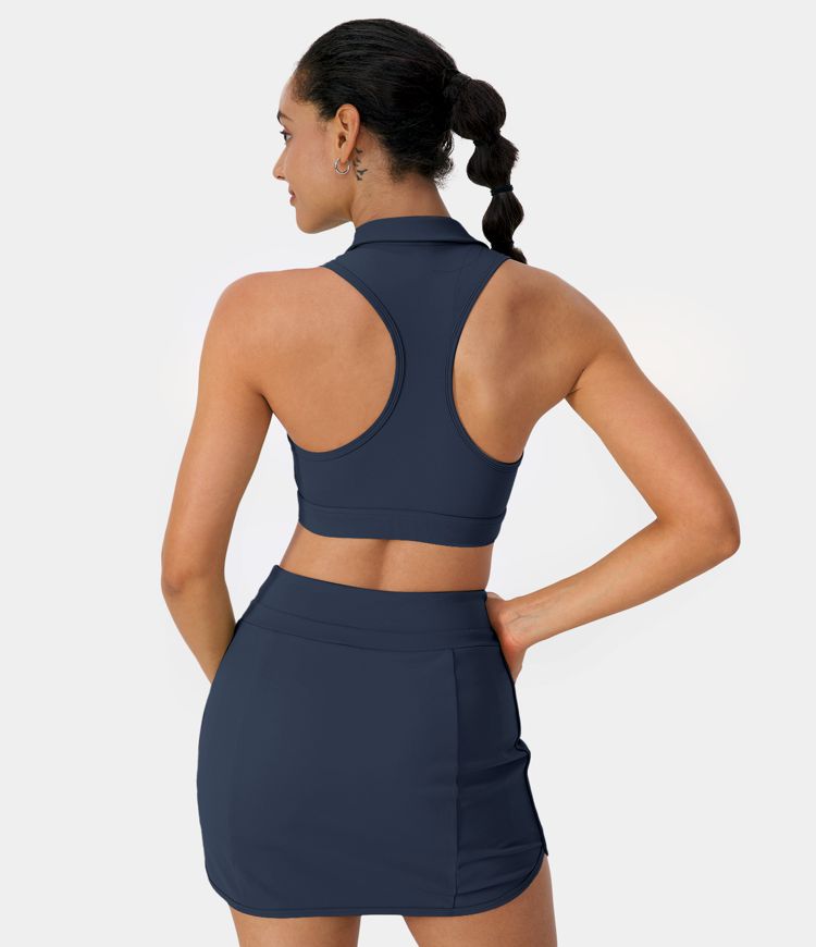 Conjuntos De Entrenamiento Para Mujer, 2 Piezas, Sin Costuras, Acanalado, Playera Sin Mangas, Brasier Deportivo, Cintura Alta, Pantalones Cortos, Gimnasio, Yoga, Ejercicio, Gris-oscuro, M