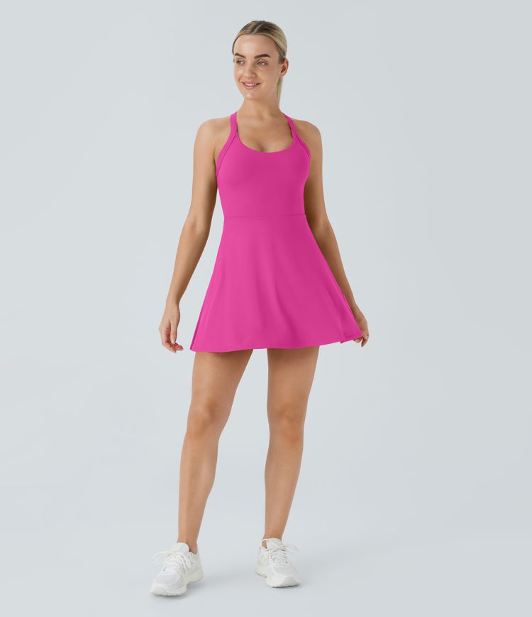 Backless Twisted Active Dress