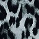 Black and Silver Leopard Print