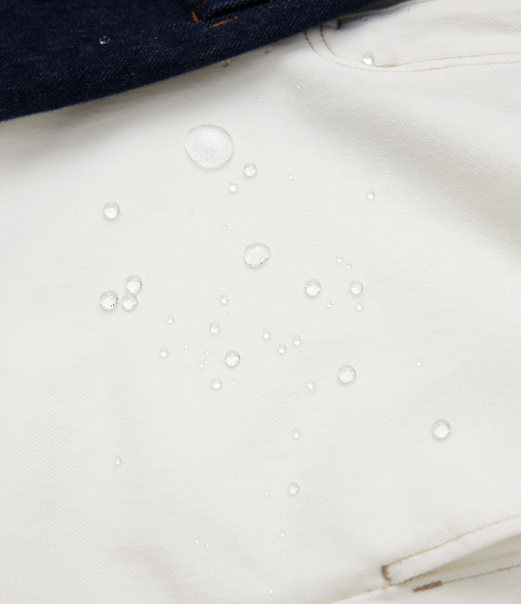 Halara Flex™ Water-Repellent Oil-Resistant Mid Rise Straight Leg Casual Jeans with Pockets