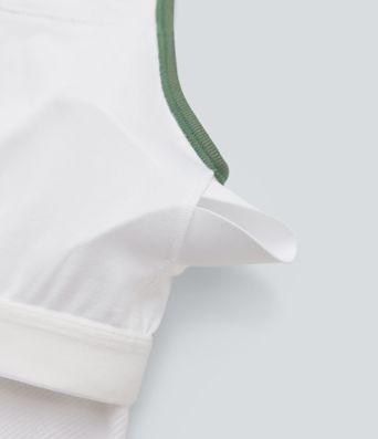 OneForm Seamless Flow Color Block Letter Yoga Tank Top