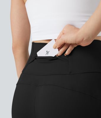 DayStretch Mid Rise Tummy Control Running Joggers with Pockets