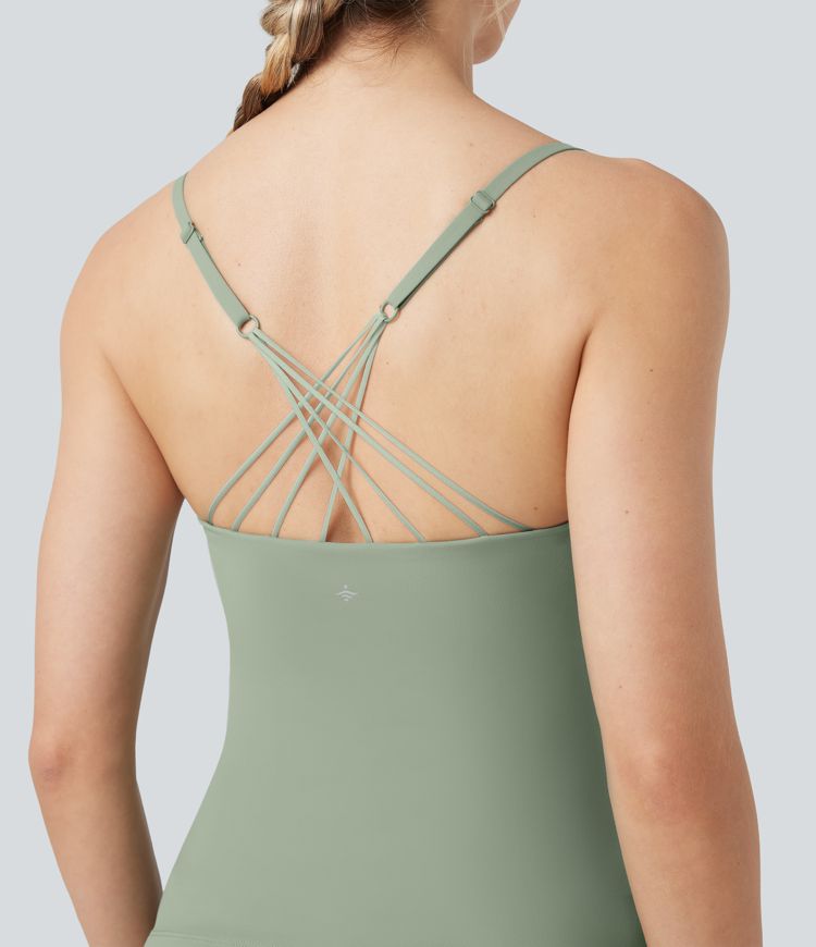 Débardeur yoga SoftlyZero™ Plush col U