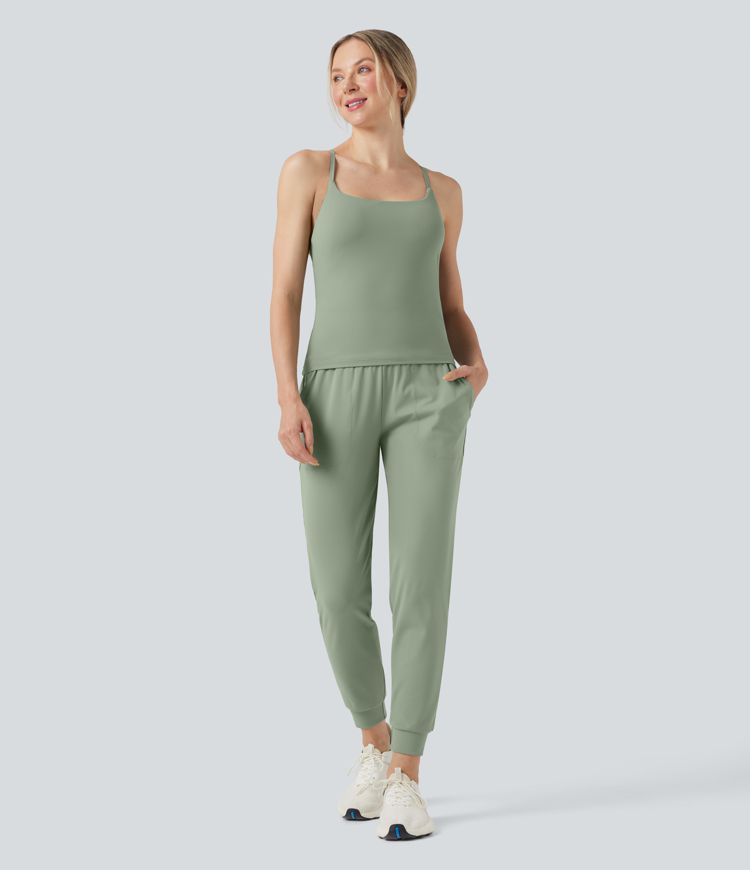 Débardeur yoga SoftlyZero™ Plush col U