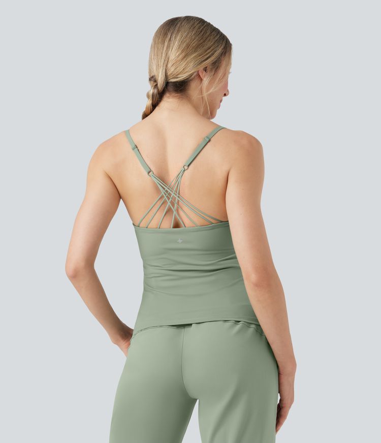 SoftlyZero™ Plush U Neck Yoga Tank Top
