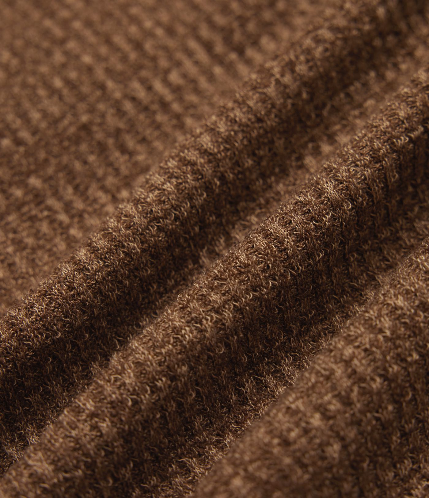 Veste décontractée en tricot gaufré à manches longues avec poches