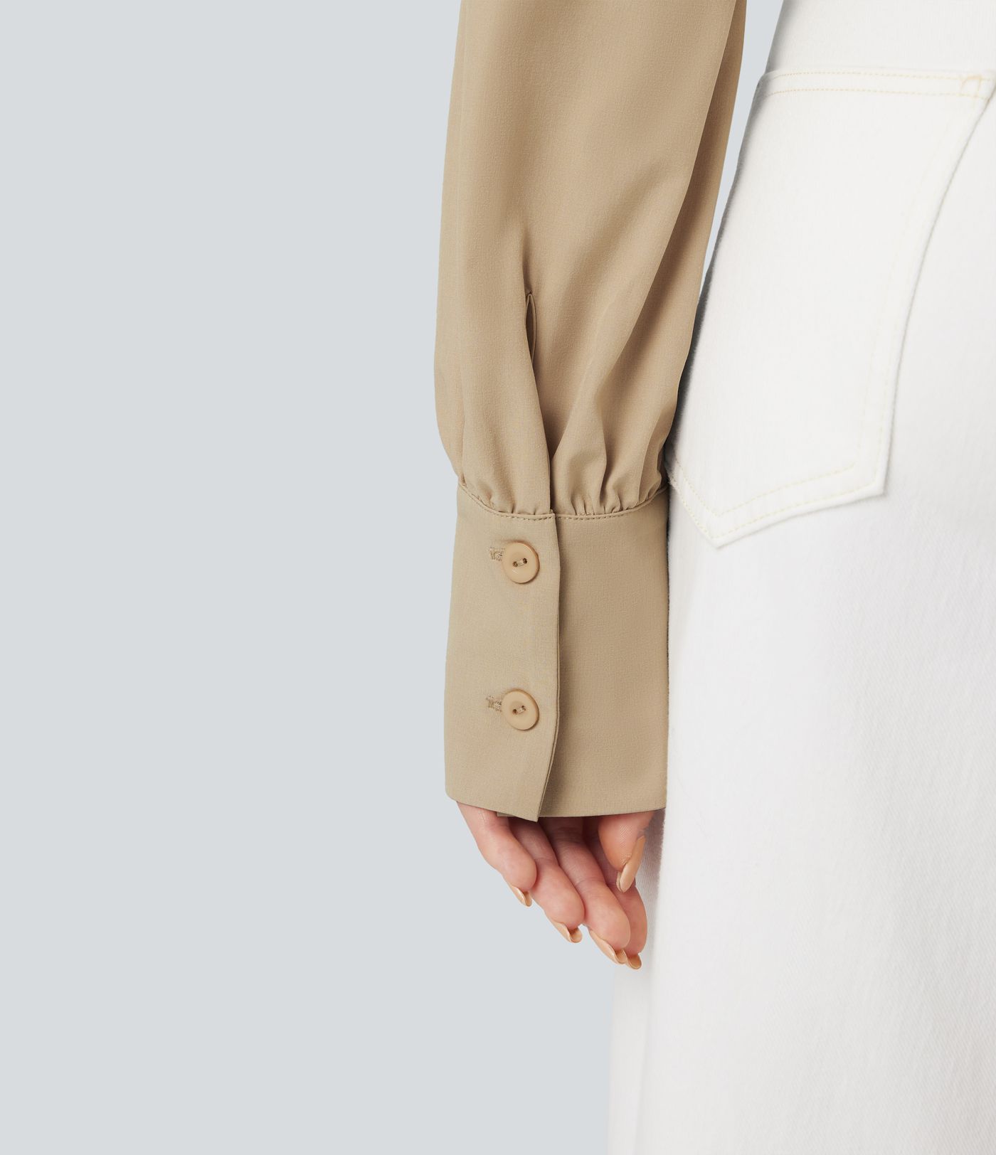 Body tailleur Breezeful™ col V croisé manches longues séchage rapide