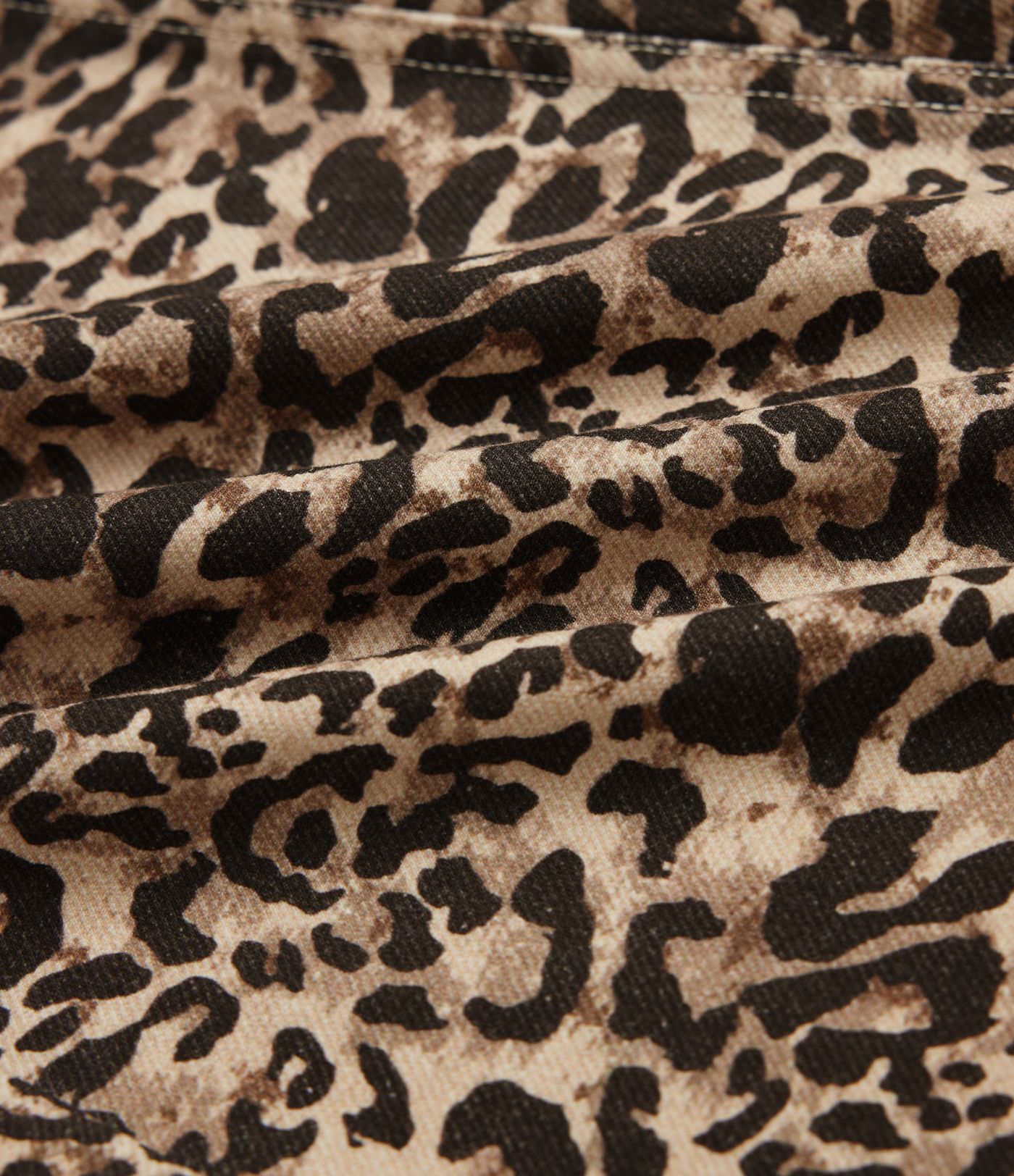 Halara Flex™ Leopard Print High Waisted Straight Leg Casual Jeans with Pockets