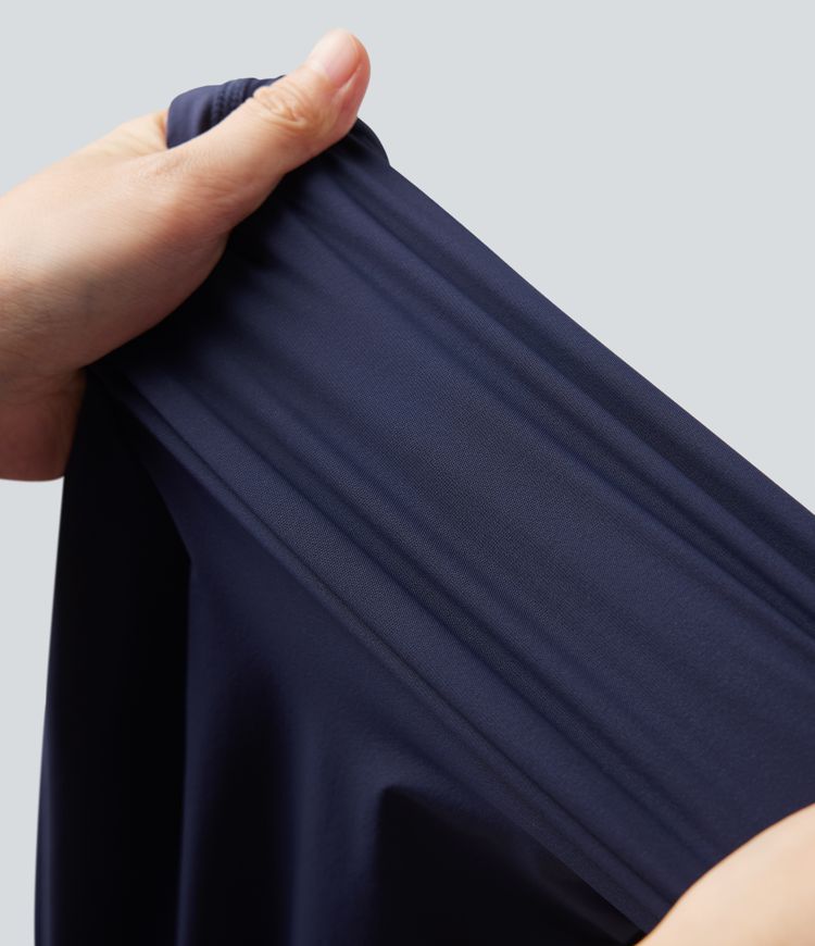 Workout-Jogginghose mit mittelhohem Bund und mehreren Taschen - schnelltrocknend