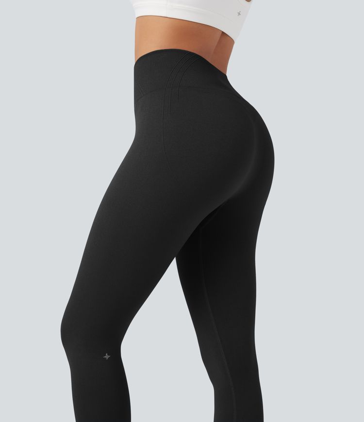 OneForm Seamless Flow High Waisted 7/8 Yoga Leggings