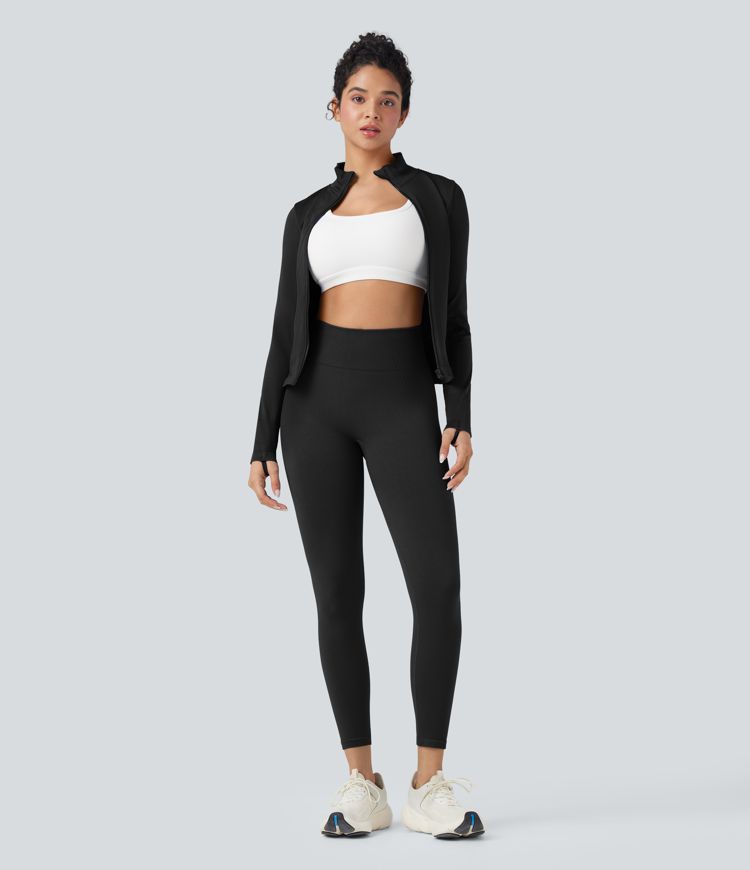 OneForm Seamless Flow High Waisted 7/8 Yoga Leggings