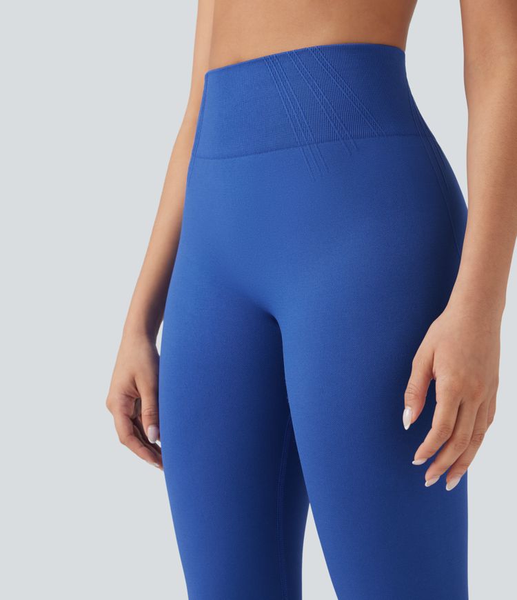 OneForm Seamless Flow High Waisted 7/8 Yoga Leggings