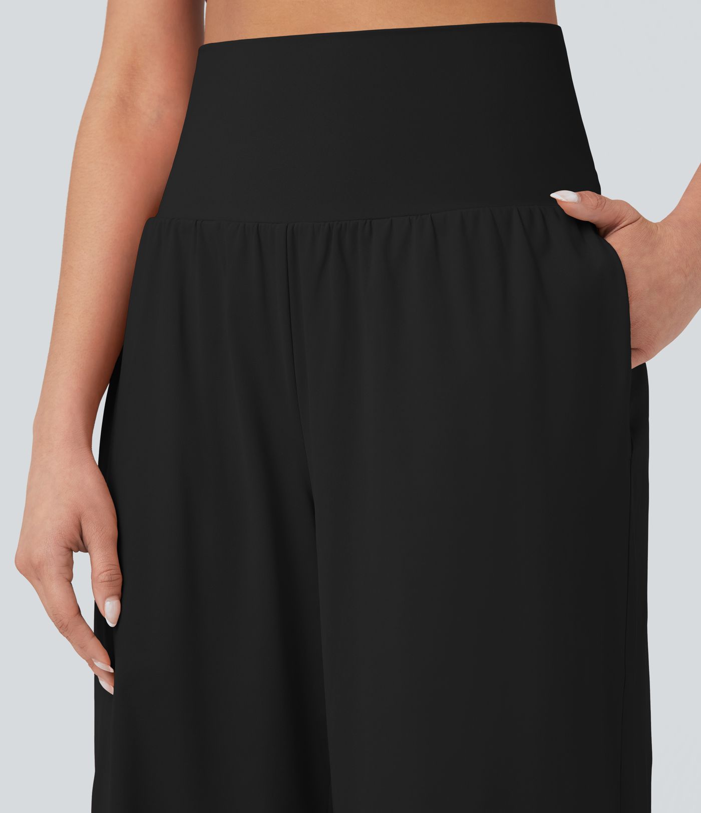 Softlyzero™ Airy Super High Waisted 2-in-1 Straight Leg Cool Touch Yoga Pants with Pockets