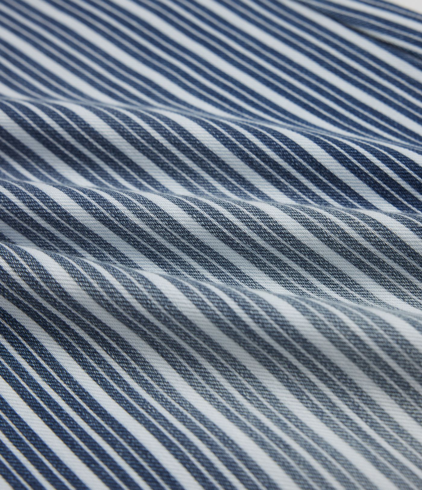 Salopette en denim décontractée droite à rayures Halara Flex™ avec cordon et poches