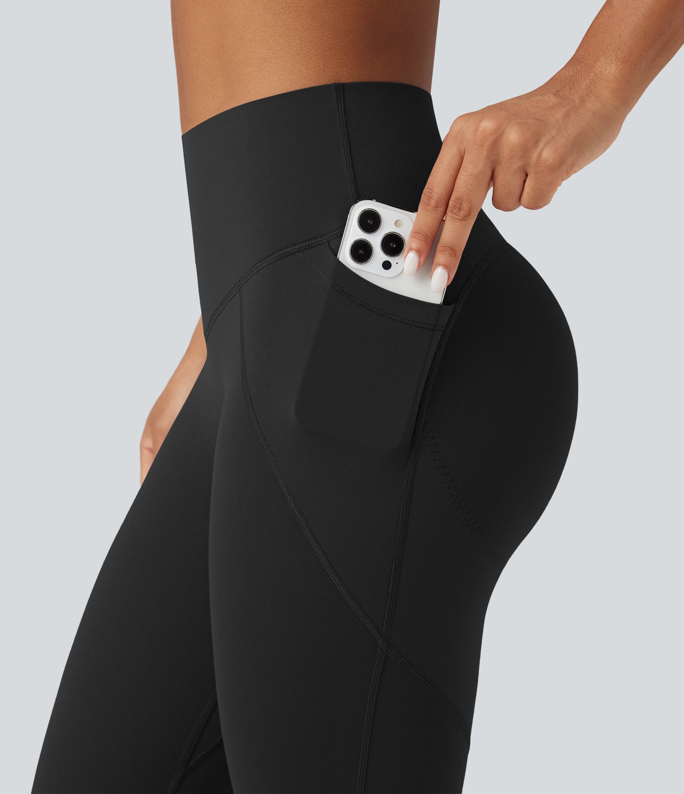 Halara UltraSculpt™ High-waisted Tummy Control Butt-lifting Training 7/8 Leggings with Pockets Halara UltraSculpt™ High-waisted Tummy Control Butt-lifting Training 7/8 Leggings with Pockets