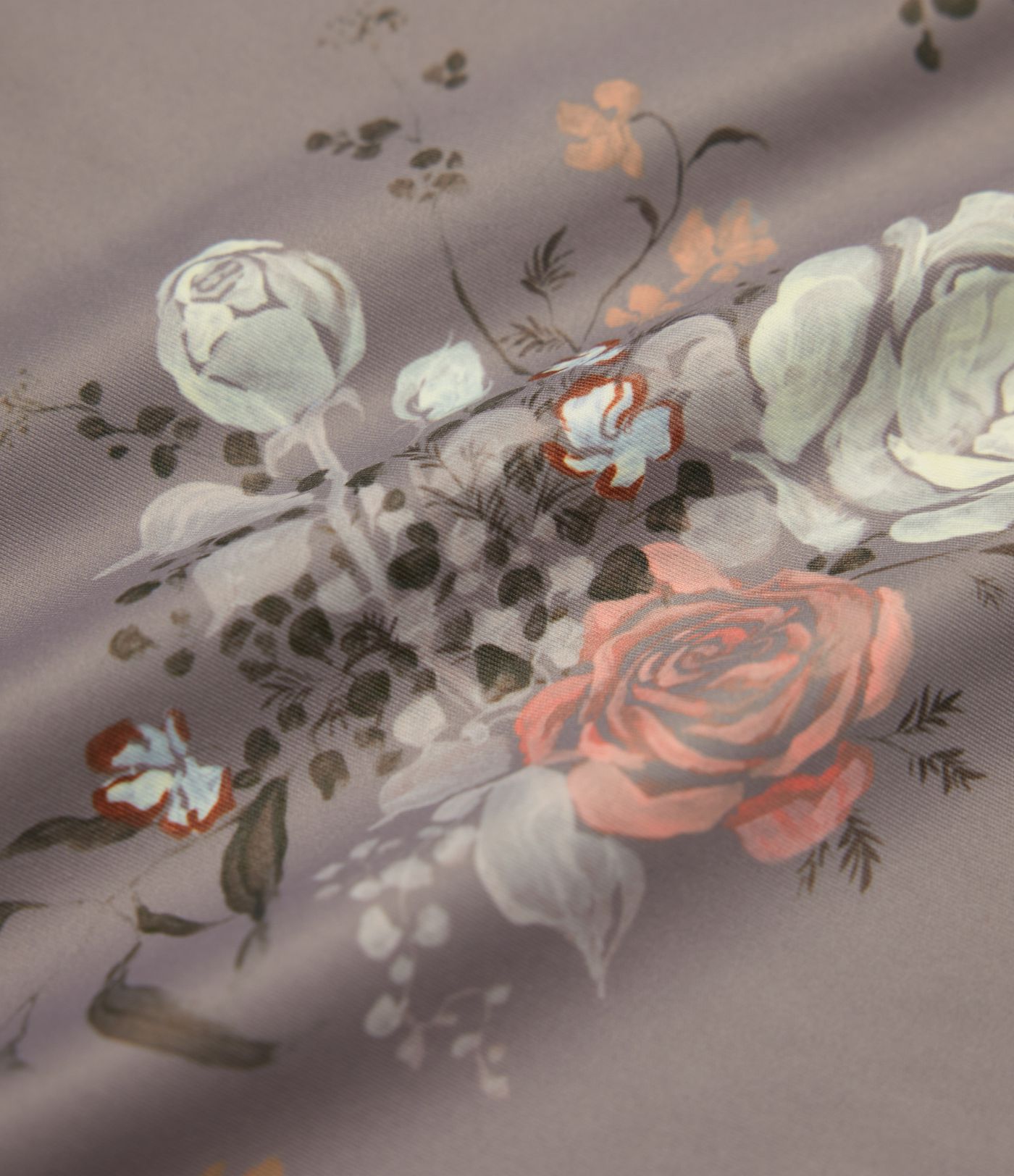 Pantalon décontracté droit à imprimé floral, taille haute Halara X Yukiko, avec poches