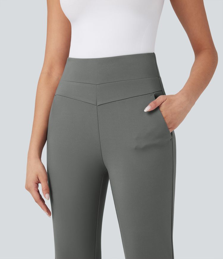 Halara Flex™ High Waisted Work Bootcut Pants with Pockets