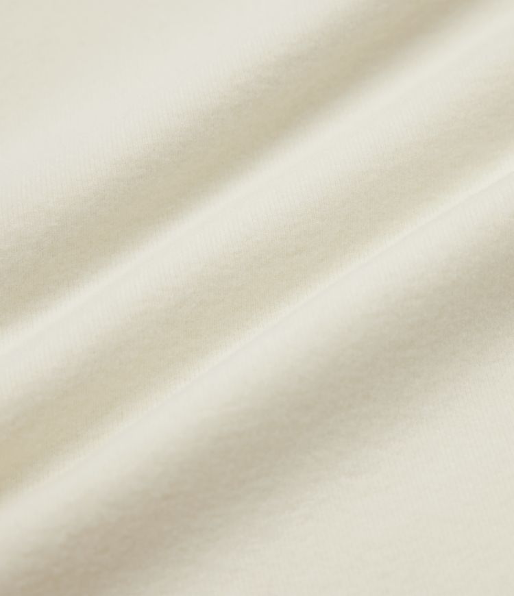 Haut thermique col montant manches longues froncé à ourlet asymétrique