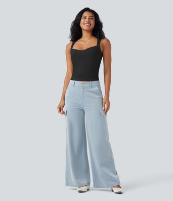 Sweetheart Neck Slim Casual Tank Top