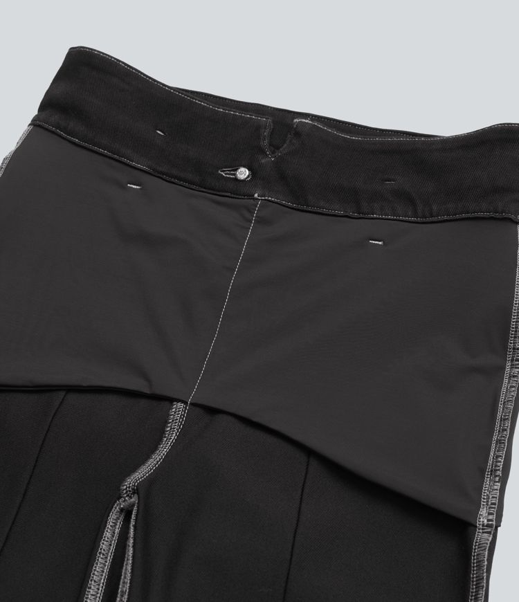 Halara Flex™ Mid Rise Tummy Control Casual Flare Jeans with Pockets